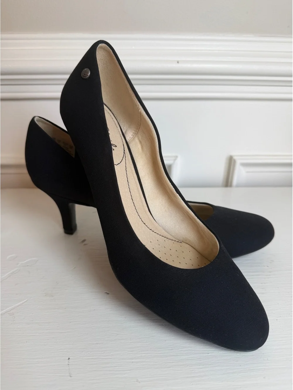 LifeStride Parigi Women's Black Classic Pumps Size 10M.